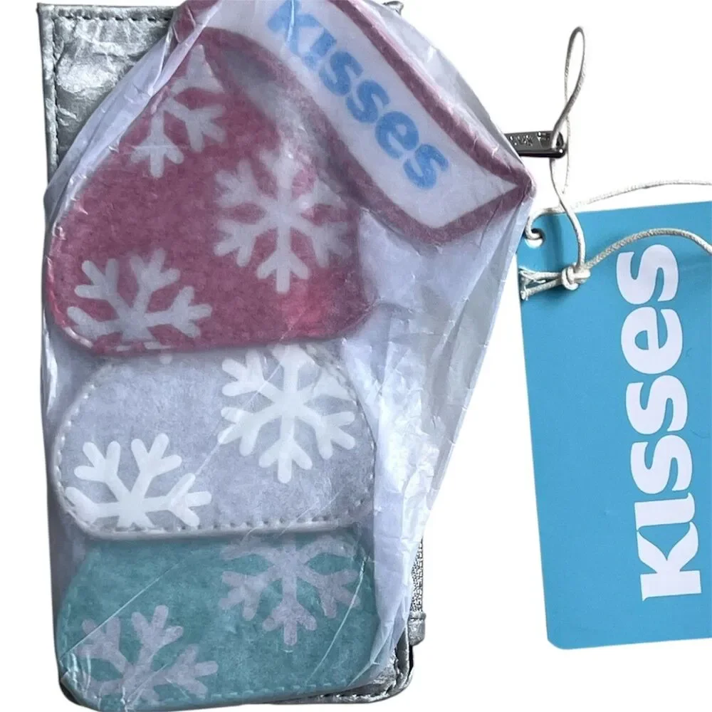 Loungefly Hershey's Kisses Chocolate Holiday Large Card Holder Wallet NEW